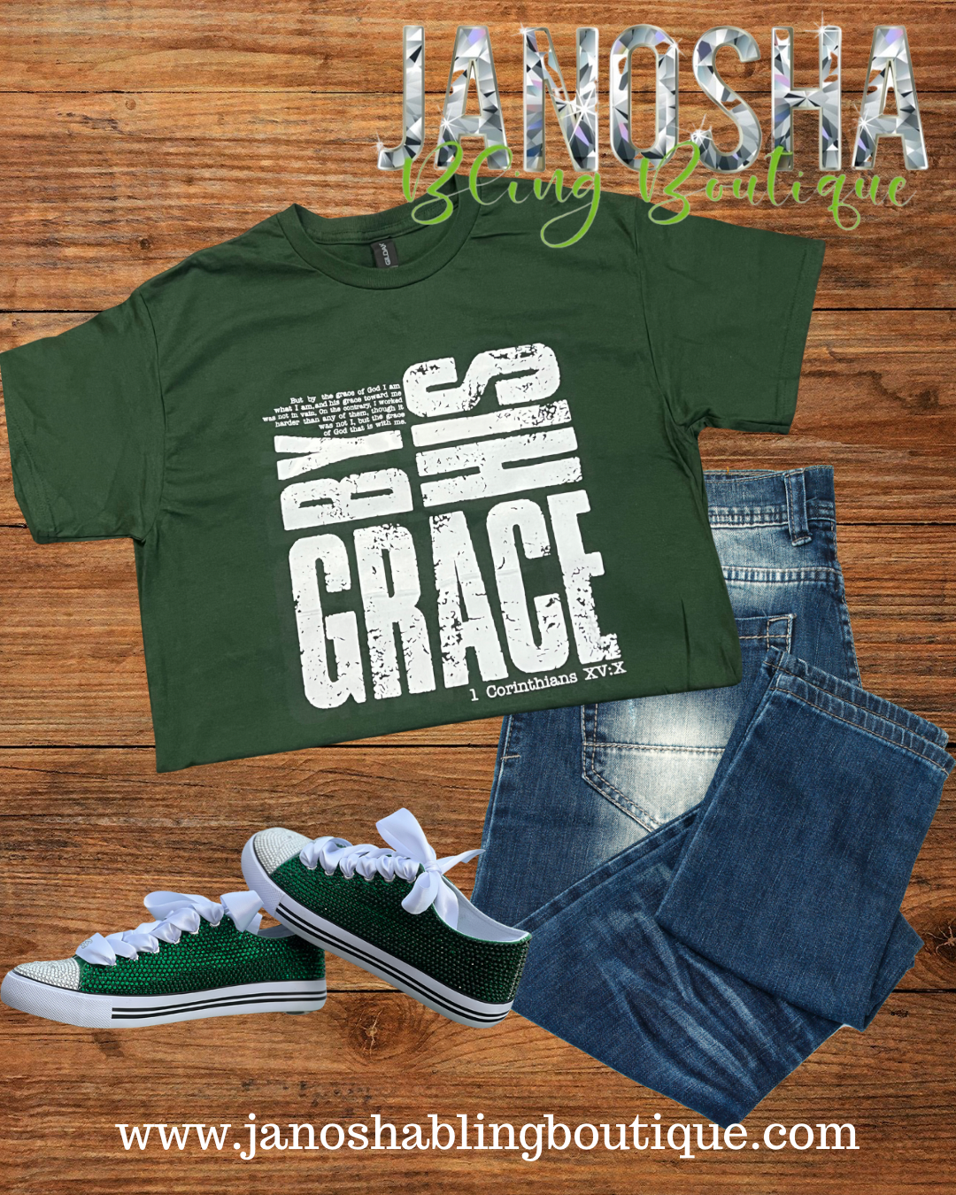 By His Grace Tee