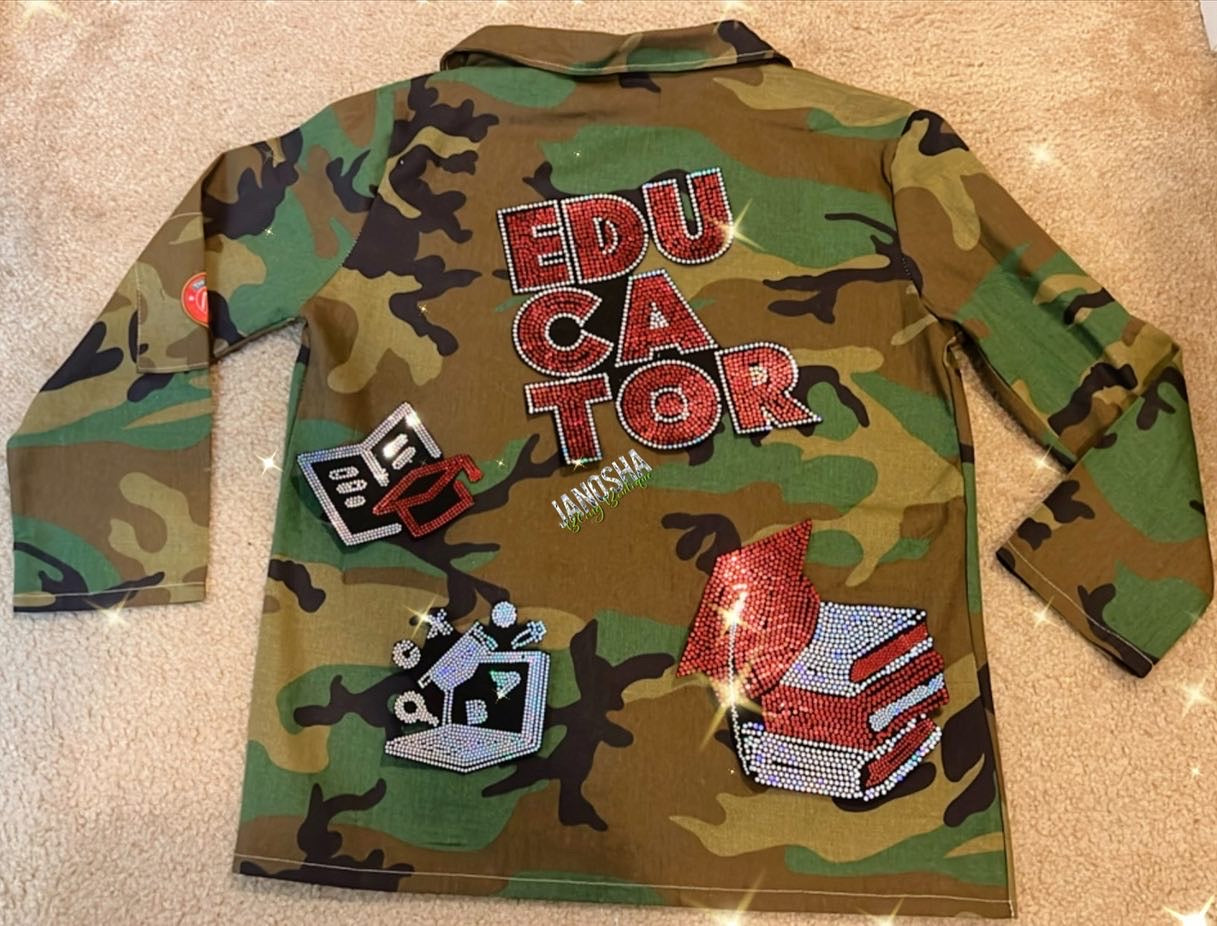 Educator Camouflage Jackey