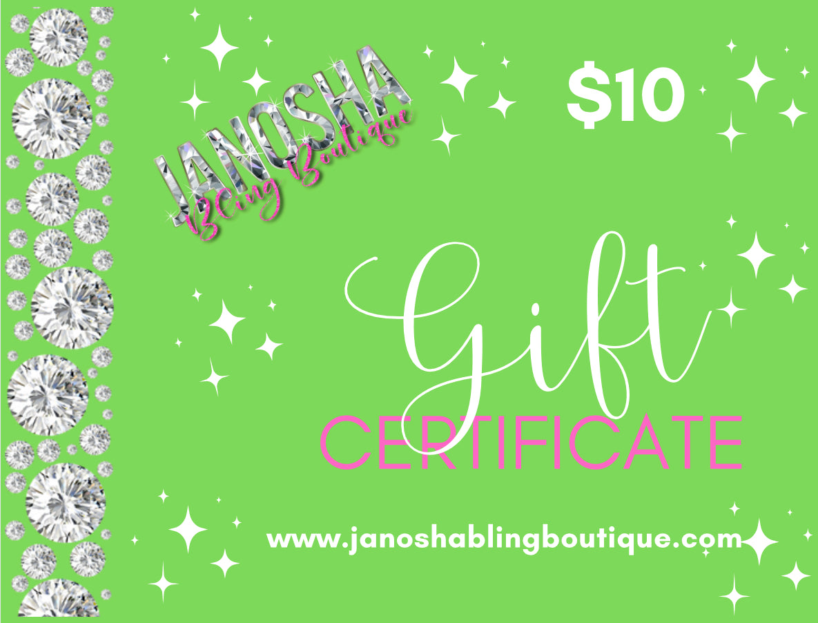 Bling Gift Card