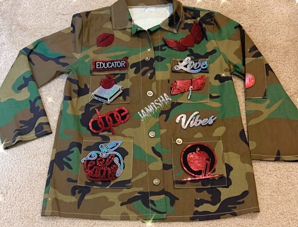 Educator Camouflage Jackey