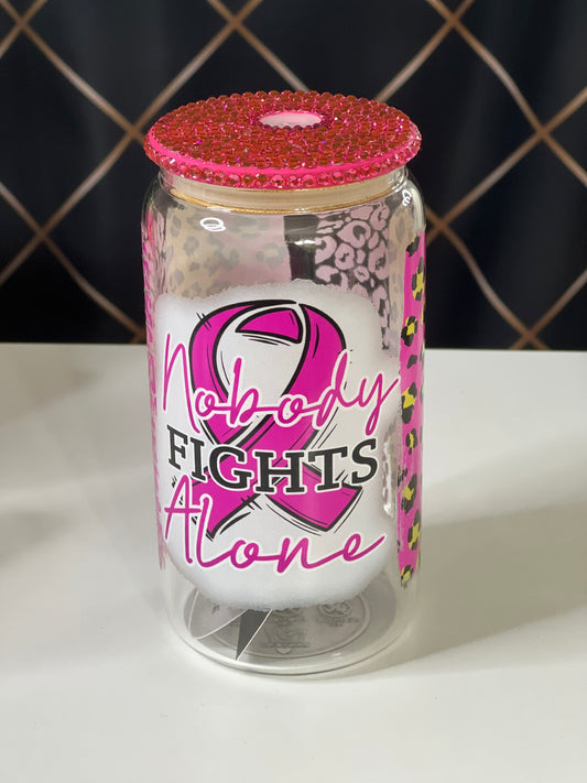 Nobody Fights Alone Tumbler