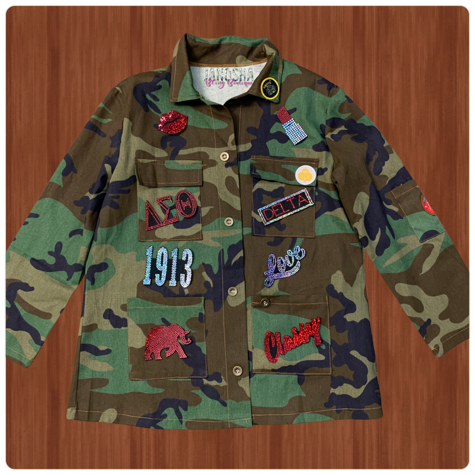 Camouflage Jackets – JaNosha Bling Boutique