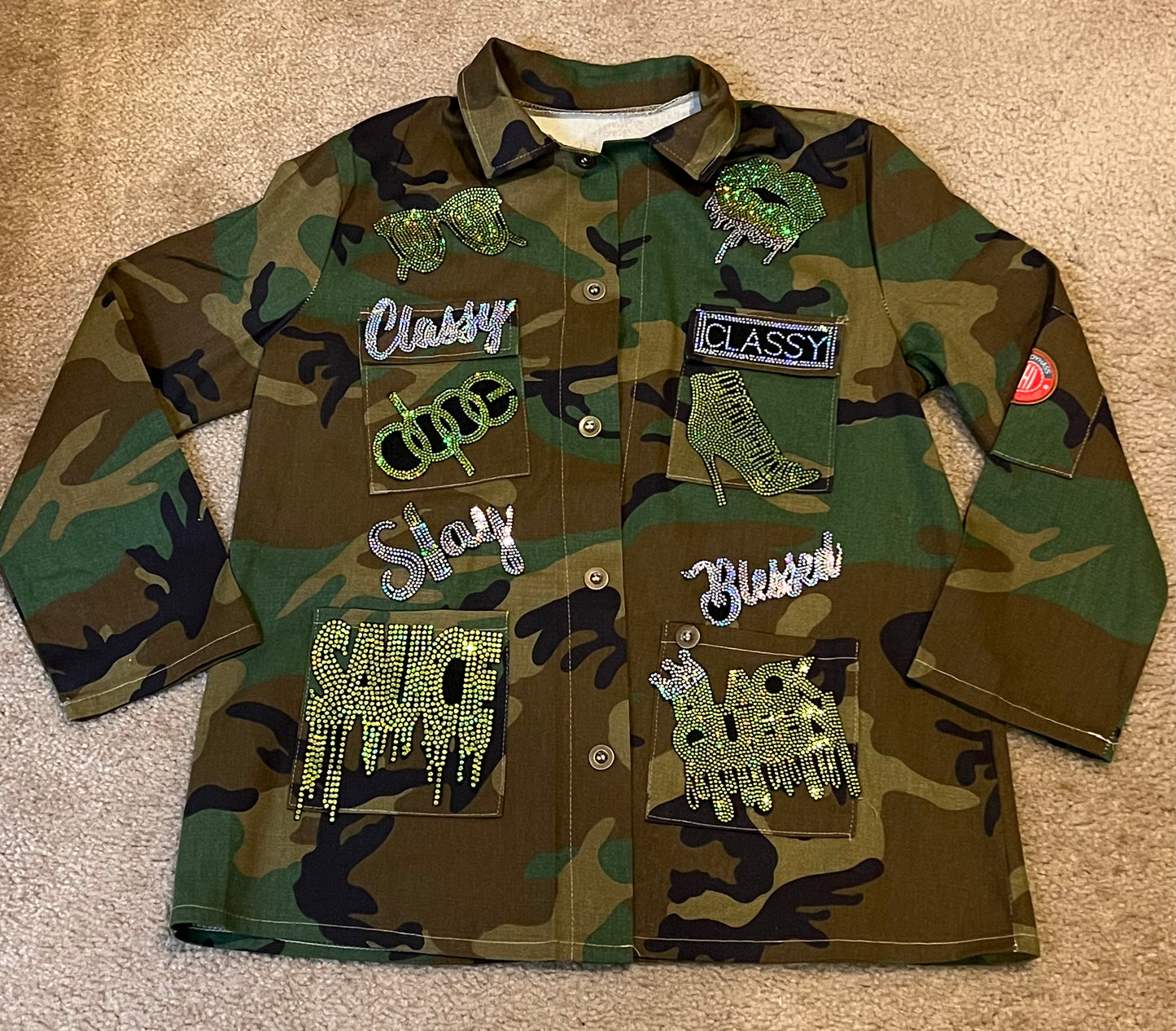 Dope Queen Camouflage Jacket