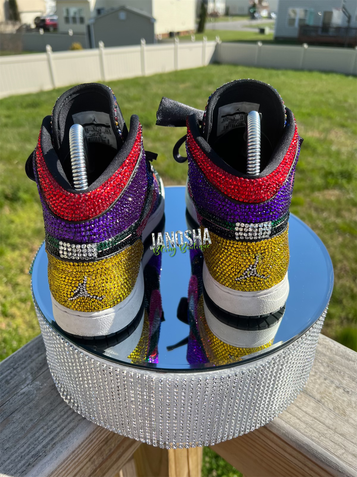 Custom Bling Sneakers